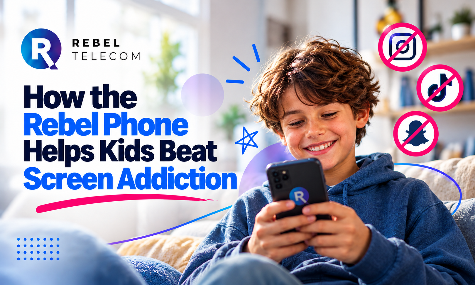 How the Rebel Phone Helps Kids Beat Screen Addiction